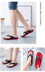 Men's flip-flops outdoor EVA soft soles men's bathroom cool slippers Men's home shoes, non-slip massage slippers