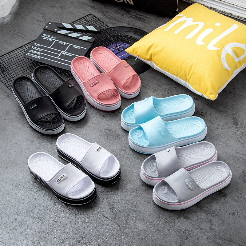 Fancy Women Slipper Sandal Eva Blank Summer Slides Beach Water Anti Slip Pillow Slide Slippers