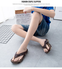 Men's flip-flops outdoor EVA soft soles men's bathroom cool slippers Men's home shoes, non-slip massage slippers