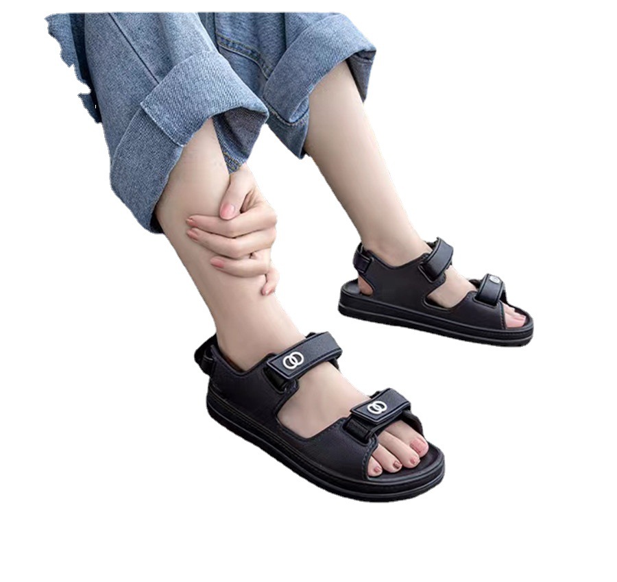casual women men shoes Fancy new arrive summer platform sandals manufacturers light sole boy and girl flat sandals