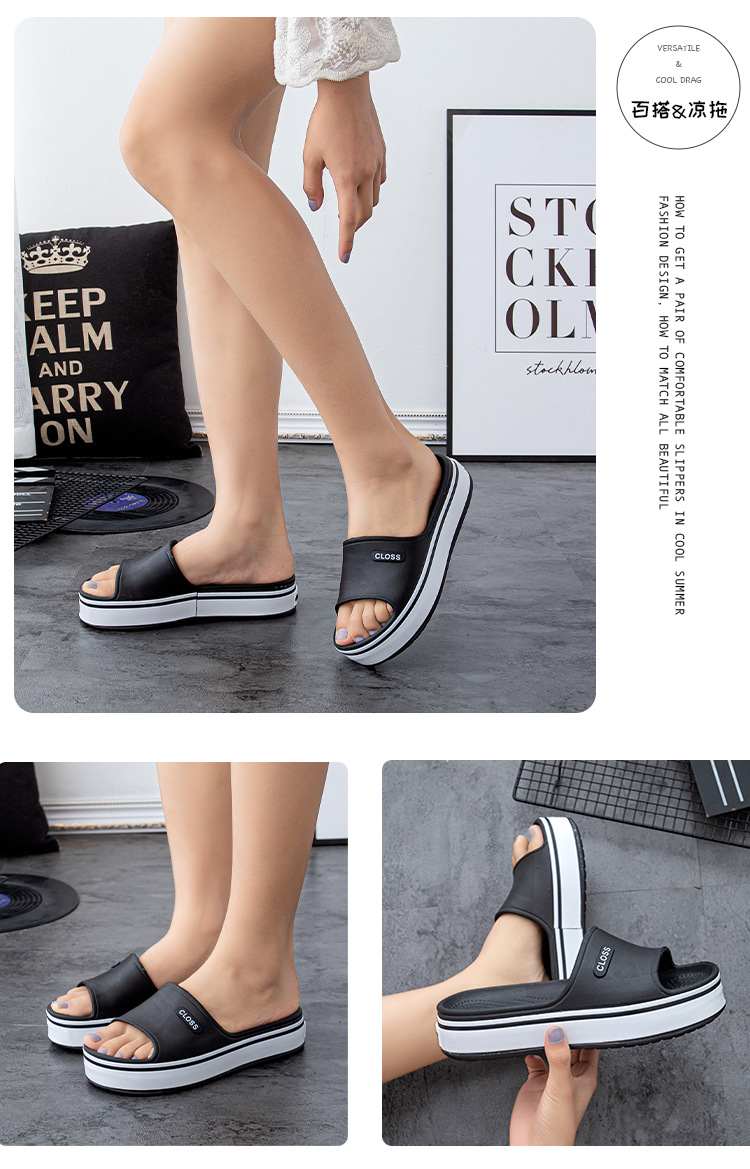 Fancy Women Slipper Sandal Eva Blank Summer Slides Beach Water Anti Slip Pillow Slide Slippers