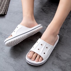 2022Men's flip-flops outdoor EVA soft soles men's bathroom cool slippers Men's home shoes, non-slip massage slippers