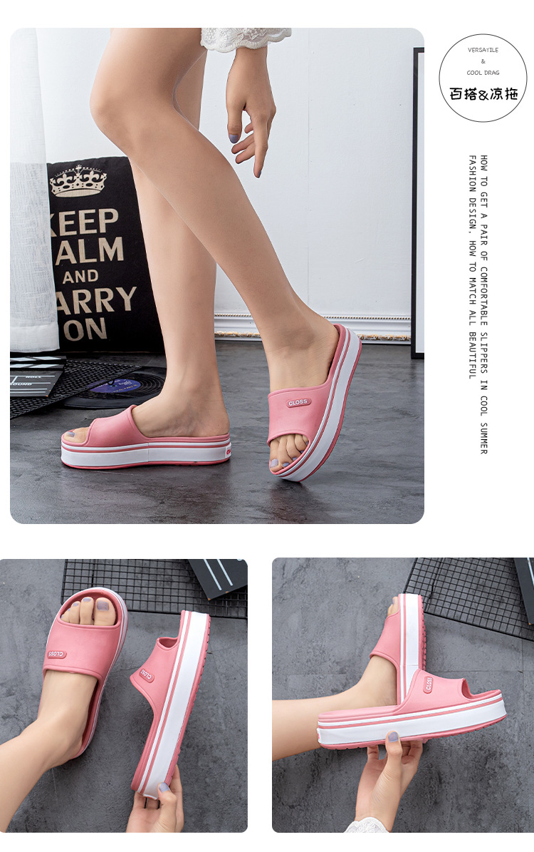 Fancy Women Slipper Sandal Eva Blank Summer Slides Beach Water Anti Slip Pillow Slide Slippers