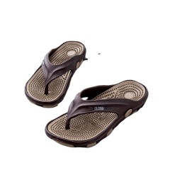 Men's flip-flops outdoor EVA soft soles men's bathroom cool slippers Men's home shoes, non-slip massage slippers