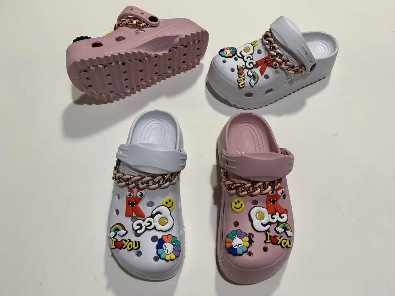 Bright-Colored Custom Logo Baby Foam Platform Children Clogs