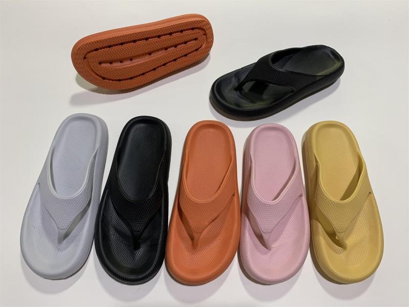 2022 Fashion Summer Rubber Sole Slides Flip Flops