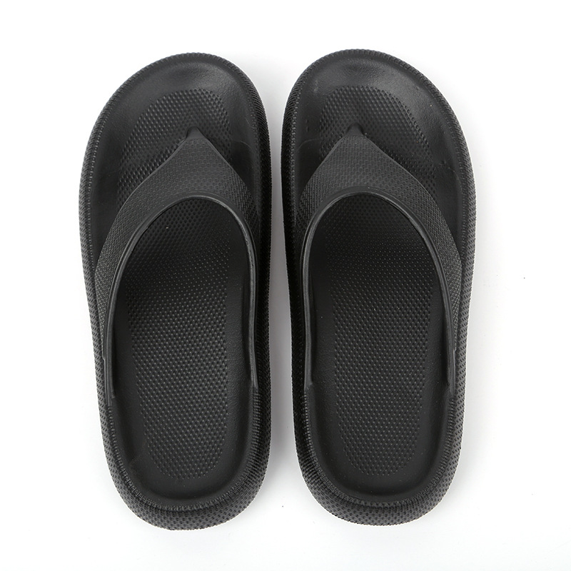 2022 New summer bathroom, home slippers, women's summer chunky flip-flops