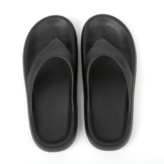 2022 New summer bathroom, home slippers, women's summer chunky flip-flops