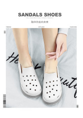 2022 New Biped crocs, chunky sandals, clogs, stylish beach garden shoes for women