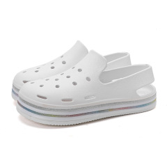 2022 New Biped crocs, chunky sandals, clogs, stylish beach garden shoes for women