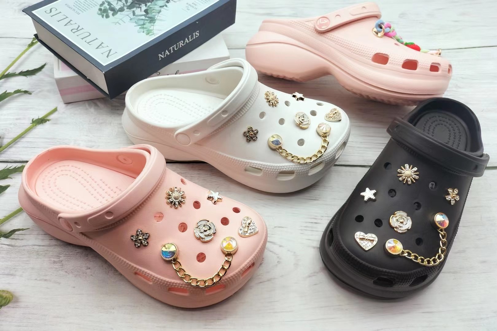 platform garden shoes fashion eva clogs