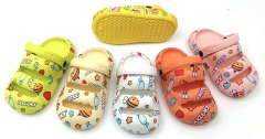 Summer cartoon light weight anti slip children slippers
