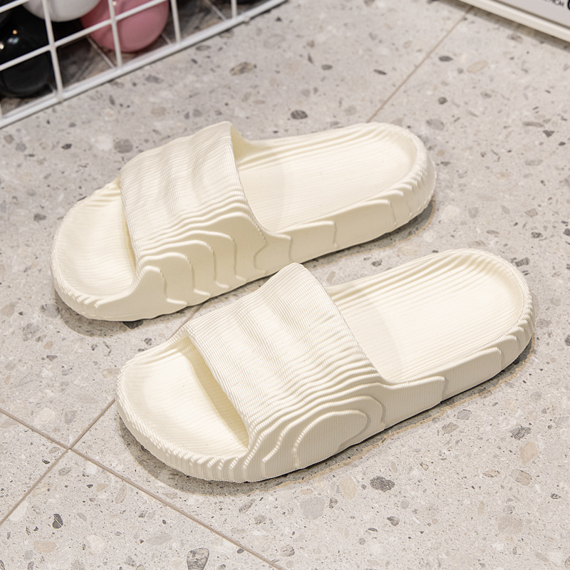 2022 light weight anti-slip Women Sandals Soft Thick Sole house slides pure color Indoor EVA slippers