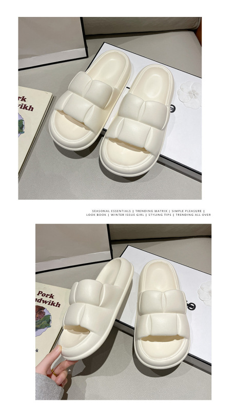 Summer Casual Beach EVA Comfortable Sandals Slipper Women Men Slide Slippers