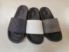 wholesale designer custom logo outdoor customized slider thick sole slipper