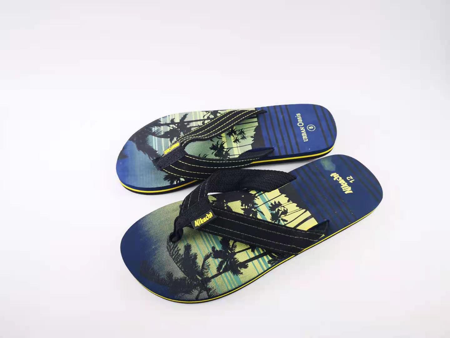 Webbing EVA beach flip flops