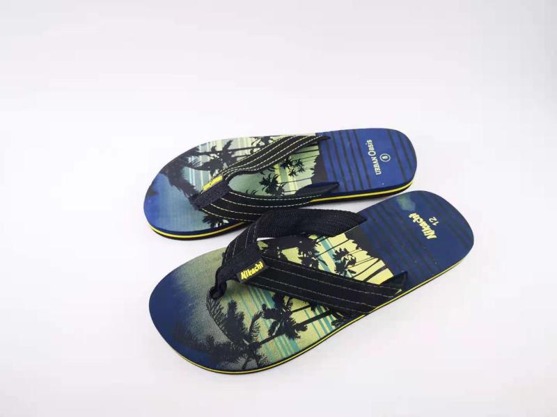Webbing EVA beach flip flops