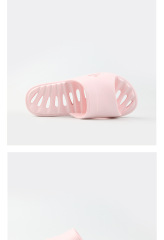 Summer bathroom leaking slippers Ladies hotel sandals home indoor soft bottom Eva slippers