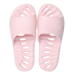 Summer bathroom leaking slippers Ladies hotel sandals home indoor soft bottom Eva slippers