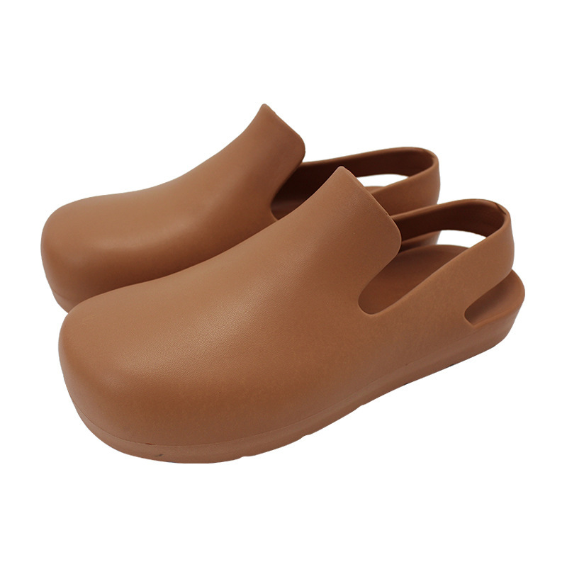 Jell-o galoshes sandals lady loafers flat-bottomed sandals