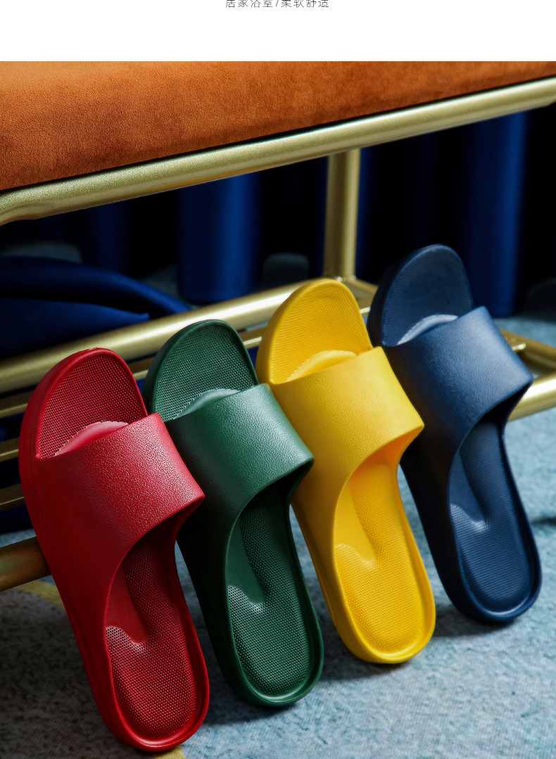 Special Eva thick bottom coconut slippers f beach outdoor slippers