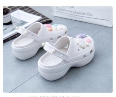 Fashion shiny ladies garden clogs