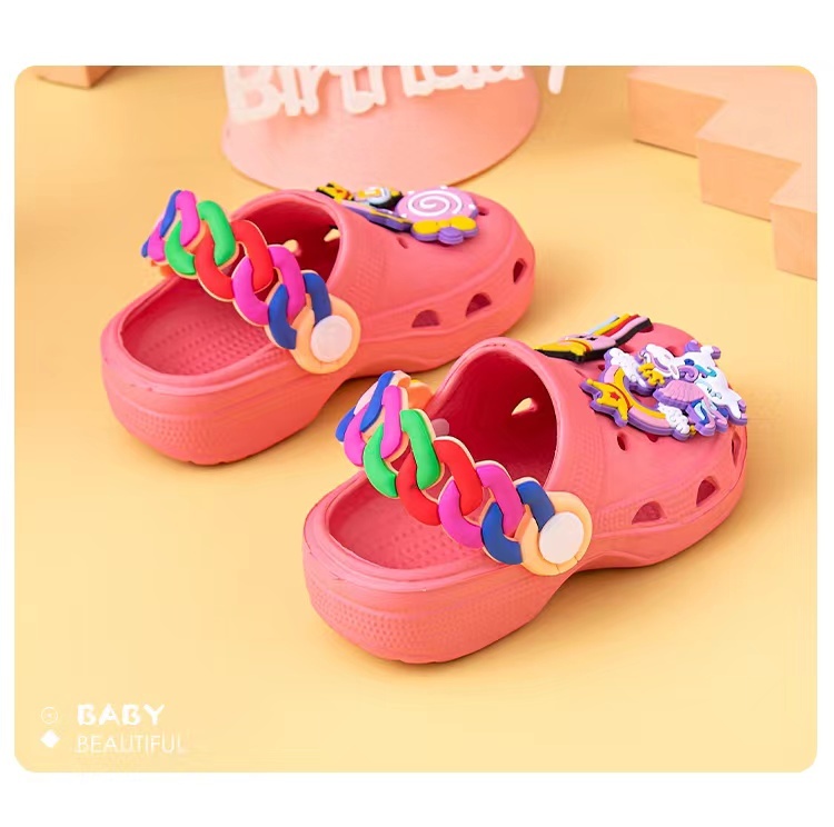 New fashion kids outdoor clogs