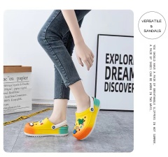 Colorful ladies eva garden clogs