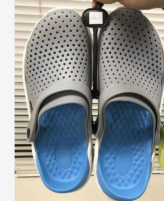 PVC strap big size eva clogs