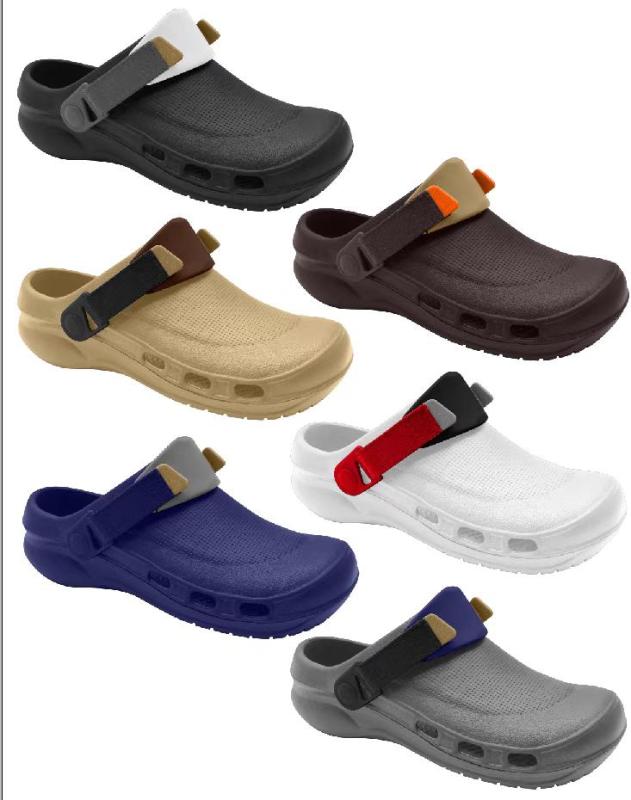 Special strap eva clogs colorful