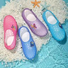PVC kids beach clogs