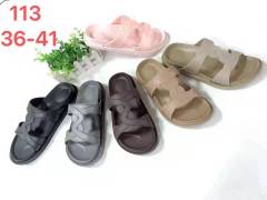 PU strap women slippers