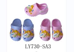 children warm garden clogs with light