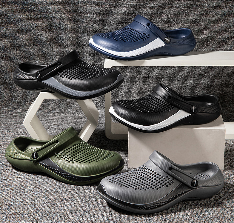 Custom Design Men's Clog Sandals EVA Non-Slip Unisex Clog Shoes Printed Clogs Men's Gardening Shoes Garden