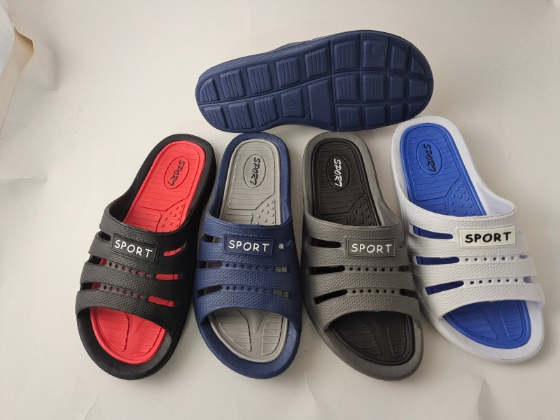 Colorful insole eva men slippers
