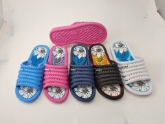 New insole printing eva women slippers