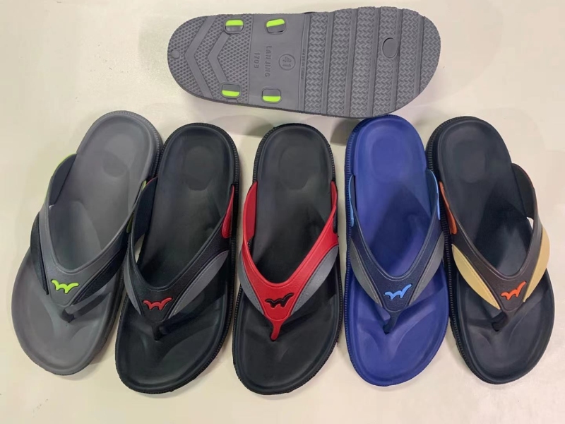 Different insole eva men flip flops