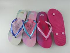 women summer slippers printed custom flip flops