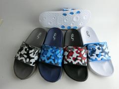 Latest Design light-weight EVA sole with soft men slides slippers