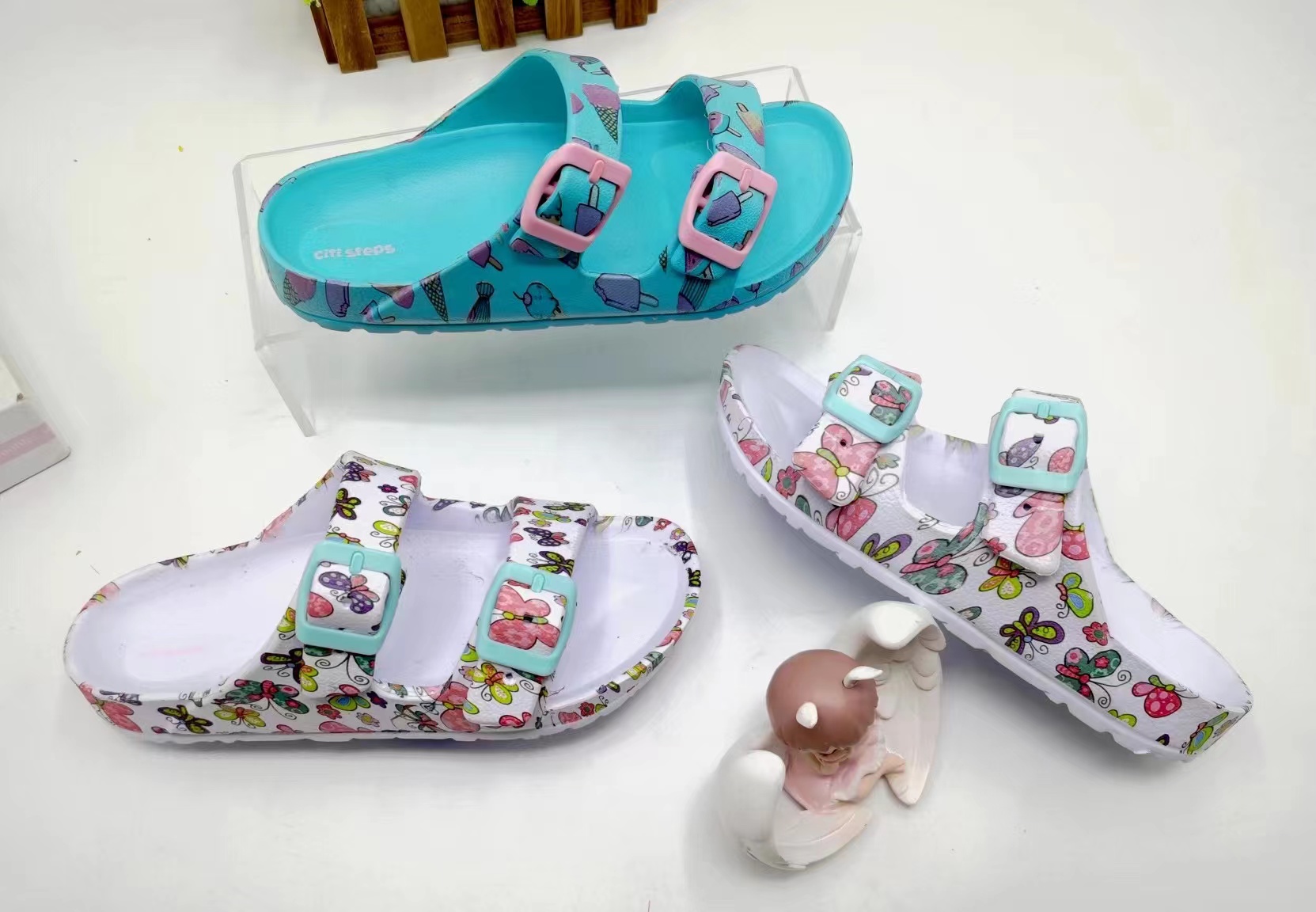 Printed EVA new style slippers