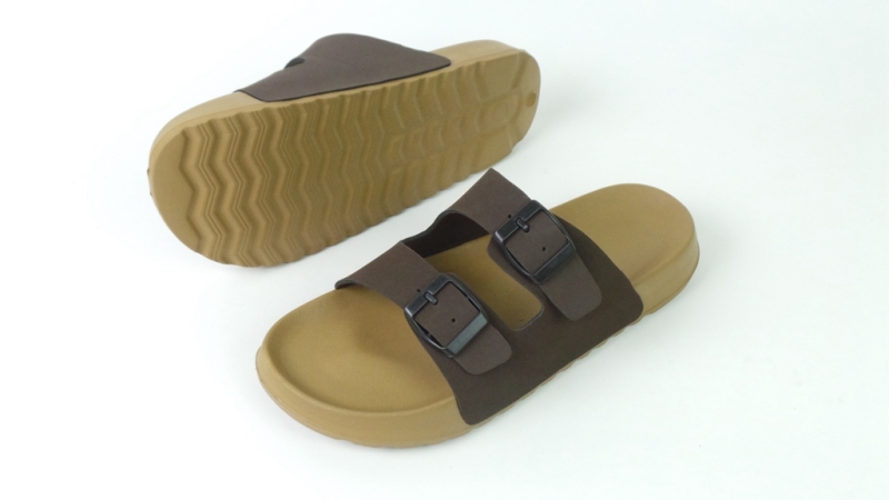 2022 High Quality Casual Button Two Straps Fashion Slippers