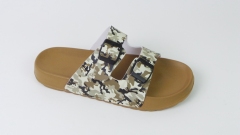 2022 Hot Sale camouflage Two Strap Unisex Slippers