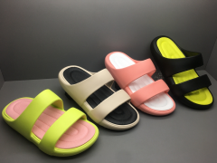 New Pillow Cloud Women Summer Indoor Outsole Thick Sole Silent Anti slip EVA Slippers