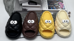 Wholesale Pineapple Summer Comfy Cushioned Thick Sole Slippers