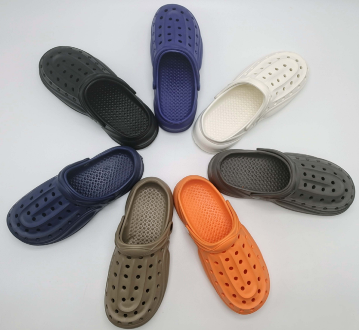 Men's Summer Outdoor Sports Simple Thick Sole EVA Comfy Cushioned Garden Shoes