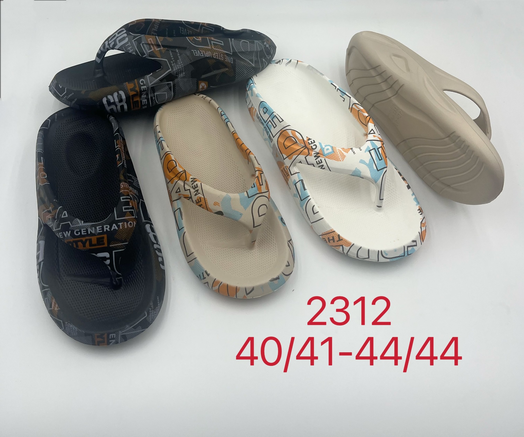 Men's anti slip thick soles outdoor Comfortable Cozy Soft Flip Flop