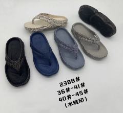 EVA Fashion style non-slip sandal for Men customizable water-printing Stylish flip-flop