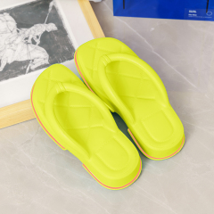 Japanese Geta Style Designed Thick soled Slides Flip-Flops Summer Slippers Anti-slide Beach Shoes