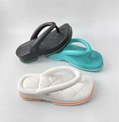 Japanese Geta Style Designed Thick soled Slides Flip-Flops Summer Slippers Anti-slide Beach Shoes