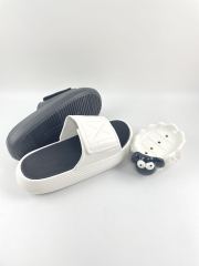 Thick Sole Premium Quality Cushion Slide Adjustable Velcro Slipper with Super Soft and Bouncy Soles